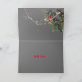 Silent Wonders Christmas Kaart Vrouw Kardinaal (Binnen)