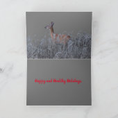 Silent Wonders Holiday Card Pheasant Bedankkaart (Binnen)