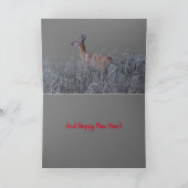 Silent Wonders-kerstkaart Bedankkaart (Binnen)