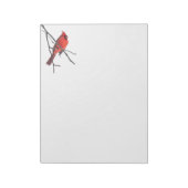 Silent Wonders Notepad Cardinal Notitieblok (Linkerzijde)