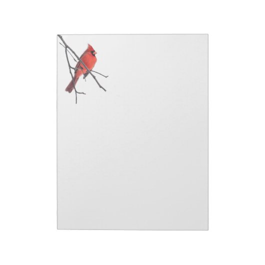 Silent Wonders Notepad Cardinal Notitieblok (Linkerzijde)
