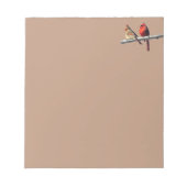 Silent Wonders Notepad Cardinals Notitieblok (Voorkant)