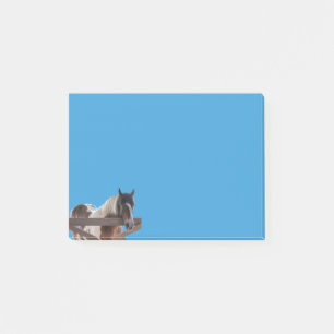 Silent Wonders schrijft Horse Post-it® Notes