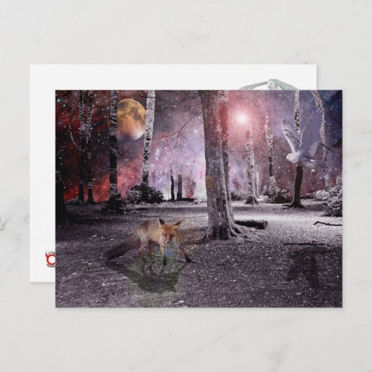 Silent Wood Briefkaart (Voorkant / Achterkant)