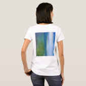 Silent Zeeen Blue Green Circle Top (Achterkant volledig)