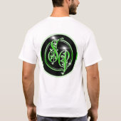 Silentknight-project T-shirt (Achterkant)
