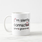Silently Correcting Grammar Koffiemok (Links)