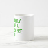 Silently creating a Spreadsheet for this Koffiemok (Center)