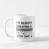 Silently Creating A Spreadsheet Funny Mug Koffiemok (Links)