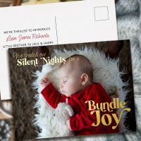 Silents Night Bundle of Joy Baby First Kerstmis