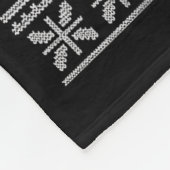 Siler Alert He Dies Funny Nativity Christmas  Fleece Deken (Hoek)