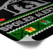 Siler Alert He Dies Jesus Nativity Scene Ugly Chri Poster (Hoek)