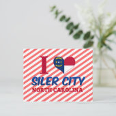 Siler City, North Carolina Briefkaart (Staand voorkant)