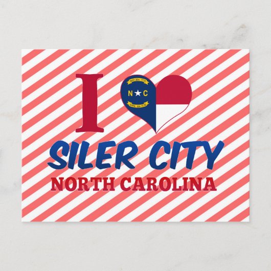 Siler City, North Carolina Briefkaart (Voorkant)