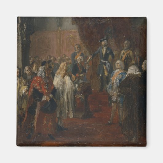 Sileziaanse startplaats, 1855 magneet (Voorkant)