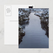 Silfra in IJsland Briefkaart (Voorkant / Achterkant)