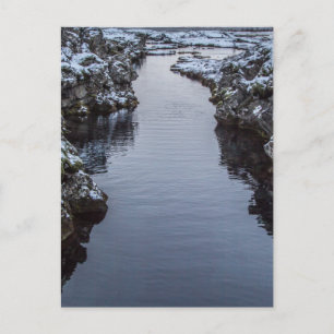 Silfra in IJsland Briefkaart