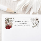 Silgard floral Return-label Etiket (Insitu)