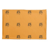 Silhouet Afrikaanse kunst, Celebration Dance Sinaa Kussensloop (Achterkant-Links)