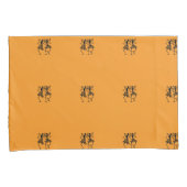 Silhouet Afrikaanse kunst, Celebration Dance Sinaa Kussensloop (Voorkant-Rechts)