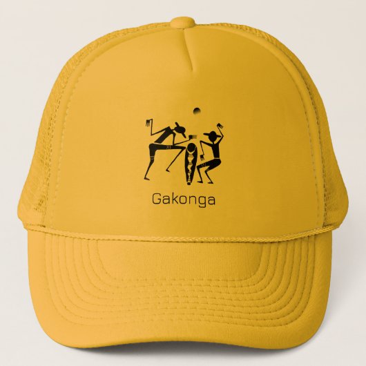 Silhouet Afrikaanse kunst, Geweldige maanlicht dan Trucker Pet (Voorkant)