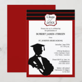 Silhouet Afstudeer Aankondiging (Voorkant / Achterkant)