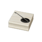 silhouet banjo kunststempel rubberstempel (Stempel)