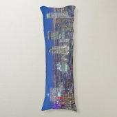 Silhouet bij schemering 2 lichaamskussen (Voorkant Verticaal)