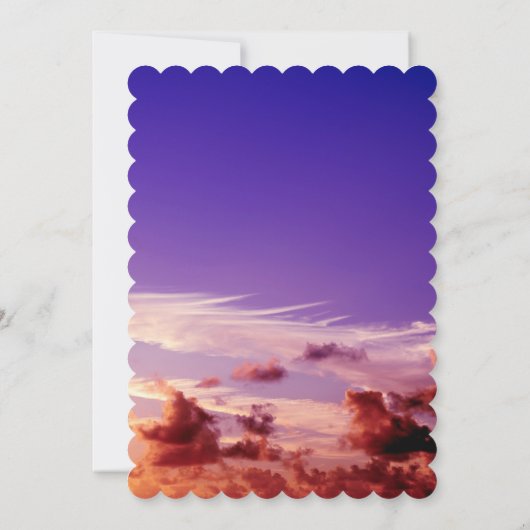 Silhouet bruid & bruidegom zonsondergang paren dou kaart (Achterkant)