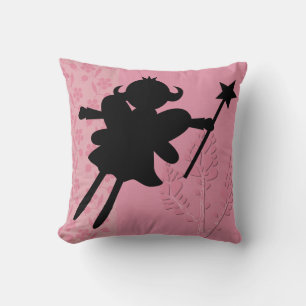 Silhouet Fairy Prinses Kussen