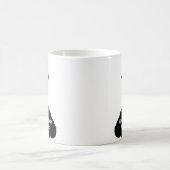 Silhouet gepersonaliseerde snelweg patrouilleur koffiemok (Center)