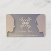 Silhouet Gestylde visitekaartje 1 (Achterkant)