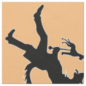 Silhouet herdershond stof (Close Up)