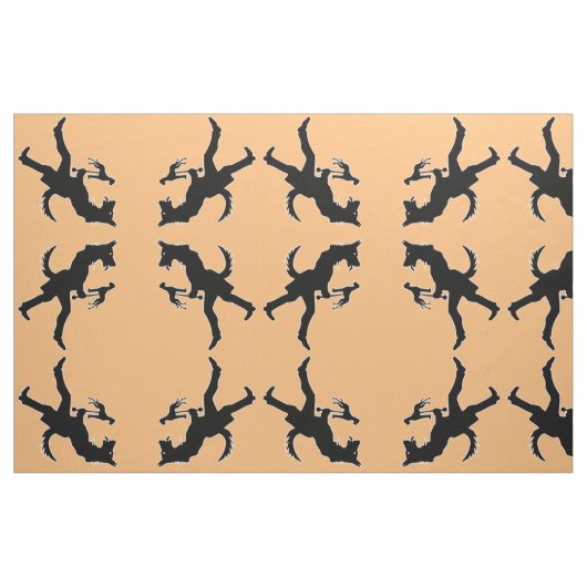Silhouet herdershond stof (Fat Quarter)