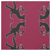 Silhouet herdershond stof (Swatch)
