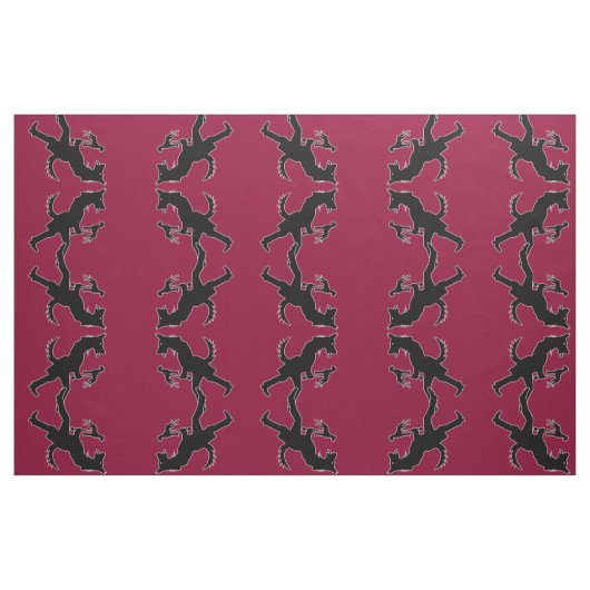 Silhouet herdershond stof (Fat Quarter)