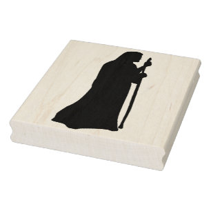 Silhouet Jezus kunststempel Rubberstempel
