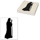 Silhouet Jezus kunststempel Rubberstempel (Gestempeld)