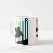 Silhouet Koffiemok (Voorkant links)