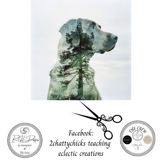 Silhouet Lab ontmaskerde film decoupage Tissuepapier