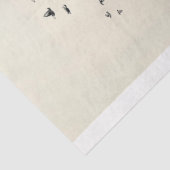 Silhouet Leeuwenkop in boom Decoupage Tissuepapier (Detail)