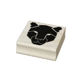 Silhouet Luipaard Art Stempel (Stempel)