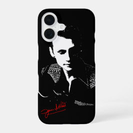 Silhouet met handtekening iPhone 16 hoesje