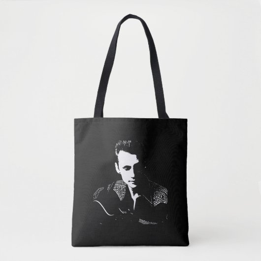 Silhouet met handtekening tote bag (Voorkant)