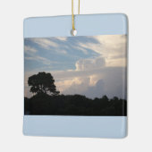 Silhouet met wolken Ornament (Links)