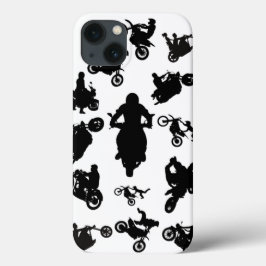 Silhouet Motorfietsen Case-Mate iPhone Case