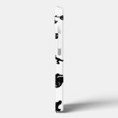 Silhouet Motorfietsen Case-Mate iPhone Case (Achterkant / Links)