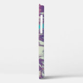 Silhouet palmbomen, zonsondergang abstract. Case-Mate iPhone case (Achterkant / Links)