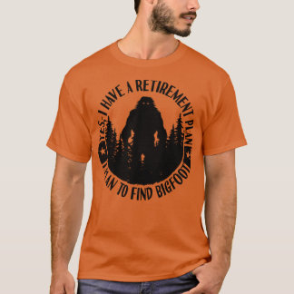 Silhouet pensioenplan Sasquatch T-shirt