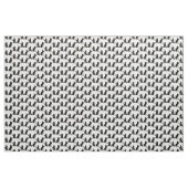 Silhouet Schattige Kitten Katten Spelen Stof (Fat Quarter)